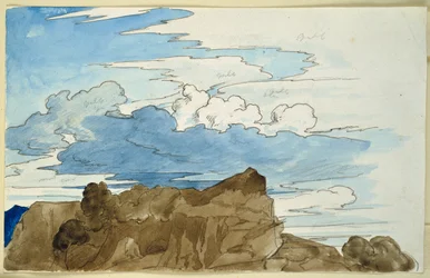 Étude de nuages au-dessus d