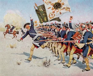 La bataille de Mollwitz