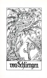 Armoiries de la famille von Schliengern (litho)