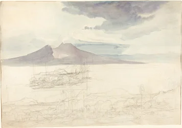 Vues panoramiques du Vésuve et du Monte Pellegrino