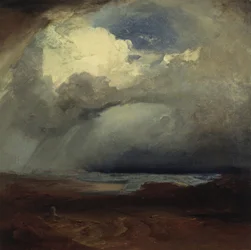Le champ de bataille de Marathon, 1849