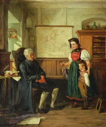 Entrée dans le cabinet, 1862