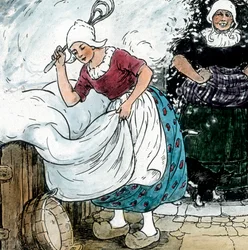 Frères Grimm - Contes de fées - Mère Hulda, date de l