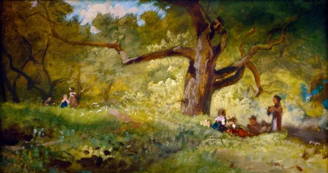 Dans la forêt
