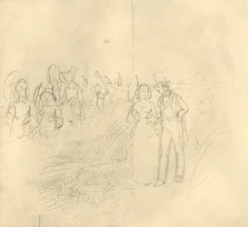 Institutsspaziergang, milieu-fin du 19e siècle, vers 1924