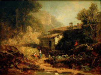 Moulin dans la montagne