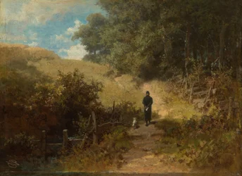 Samedi après-midi (promenade matinale du curé de village)
