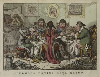Les Allemands mangeant de la choucroute, 7 mai