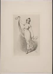 Fille dansante