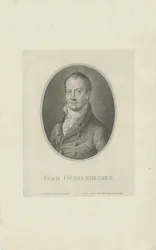 Portrait de Ferdinand Ochsenheimer 1767-1822, 1807