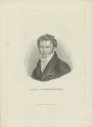 Portrait du compositeur Friedrich Kalkbrenner 1785-1849, vers 1821