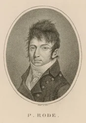 Portrait du compositeur Pierre Jacques Joseph Rode