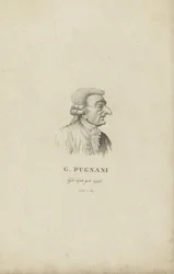 Portrait du violoniste et compositeur Gaetano Pugnani 1731-1798, 1815.