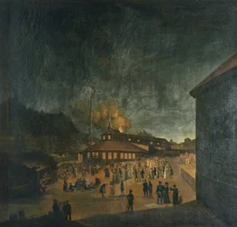 Célébration nationale à Bærum Jernverk (usine sidérurgique) à la Saint-Jean
