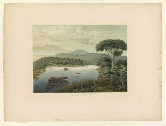 Vue du lac Patenggang