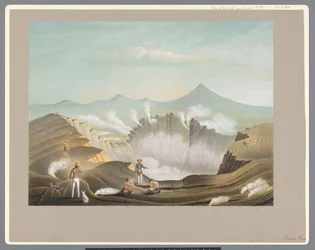Volcan Guntur à Java-Ouest
