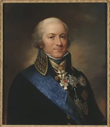 Portrait du comte Carl Johan Adlercreutz, général suédois