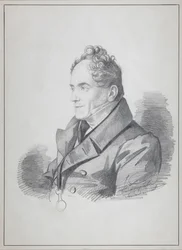 Portrait du comte Viktor Pavlovich Kochubey 1768-1834, chancelier impérial de Russie, c. 1832