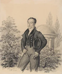Portrait de Nikolay Alexandrovich Kokoshkin 1792-1873, début des années 1820