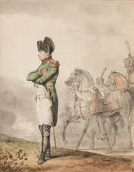 Empereur Napoléon Bonaparte I (1769-1821) à Austerlitz