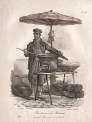 Marchand de châtaignes