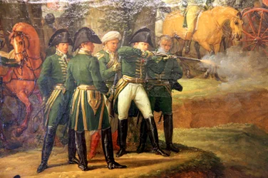 Napoléon à une chasse dans la forêt de Compiègne, 1811