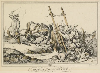 Scènes de la vie quotidienne, Routes et Chemins : Route du Marché