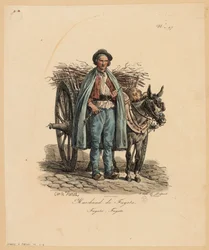 Le marchand de pédés des Cris de Paris