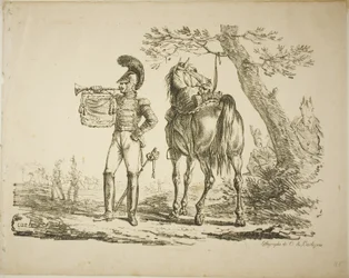 Trompettiste des fusiliers
