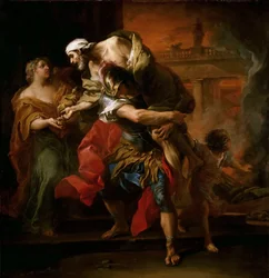Énée portant Anchise