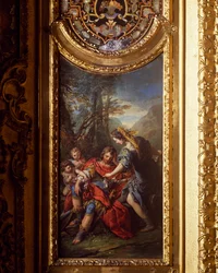 Armide enchaînant Renaud, par Carle Van Loo (1705-1765), Palais Royal, Turin, Italie