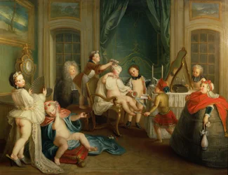 Intérieur de boudoir