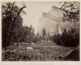 Voile de la mariée, Yosemite, c. 1865-1866