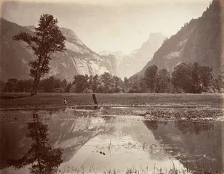 Les Dômes, Yosemite, vers 1872, imprimé vers 1876