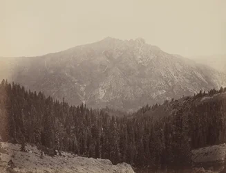 Butte de Downeville, années 1860 (photo)