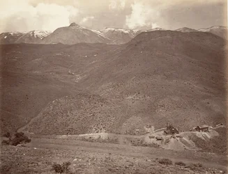 Shaft No. 2 du tunnel de Sutro, 1875, imprimé vers 1876