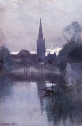 Salisbury au crépuscule