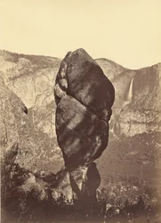 Agassiz Rock et les chutes de Yosemite, depuis Union Point