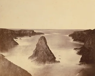 [Vue de la côte no 1] / [Vue de la côte, Mendocino]