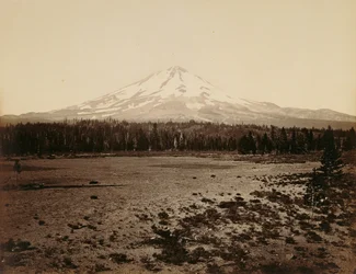 Mont Shasta vu du nord, Californie