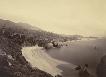 [Vue de la côte pacifique] / [Gibson Beach, Pt. Lobos, Monterey Coast]