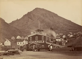 La mine de Bullion, Virginia City, Nevada