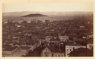 [Vue depuis Cal St. Hill, S.F. / 3733]