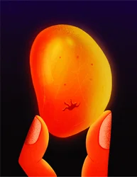 Ambre, 2020 (illustration numérique)