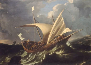 Jonas et la baleine, milieu du 17e siècle