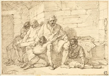 Ugolino et ses fils en prison