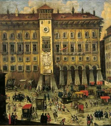 Italie, Naples, Palais de Justice de Vicaria