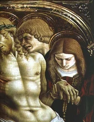 Lamentation du Christ mort (détail)