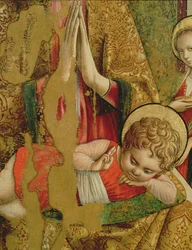 Madone et Enfant, détail de l