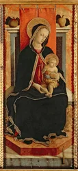 Madone et Enfant avec des saints, polyptyque